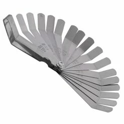 Universal Offset Valve Feeler Thickness Gauge 16-Piece Blade Tool ABN 0075