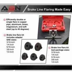 Brake Line And Brass Tubing Tool Kit ABN 2604 -Injen Technology Shop abn 2604 5 large