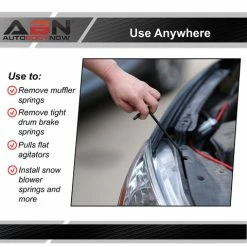 Brake Spring Hook And Headlight Adjuster With T-Handle And Angled Hook ABN 4078 -Injen Technology Shop abn 4078 5 large