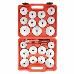 23 Piece Oil Filter Cap And 1/2” Inch Socket Wrench Removal Tool Set ABN 9625