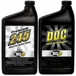 BG 245 Premium Diesel Fuel System Cleaner And BG 112 DOC Diesel Oil Conditioner