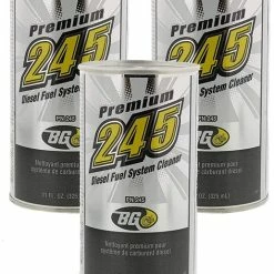3 Cans Of BG 245 Premium Diesel Fuel System Cleaner