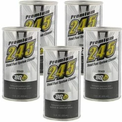 5 Cans Of BG 245 Premium Diesel Fuel System Cleaner