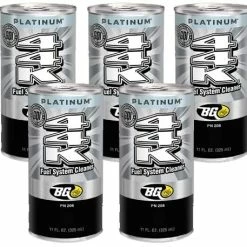5 Cans Of New BG 44K Platinum