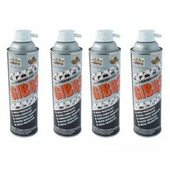 Gibbs Brand Lubricant, Penetrant, Water Repellent, 12 Oz Spray Can, Set Of 4