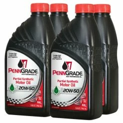 Brad Penn / PennGrade 20W50 1 Semi-Synthetic Engine Oil 71196, 4 Quarts