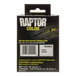 U-Pol Raptor Truck Bedliner Color Tint Pouches 1.5 Ounce - White